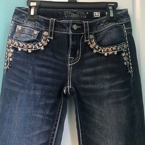 Miss Me Girls size 12 boot cut jeans